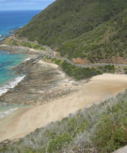 Great Ocean Road View from Teddys Lookout photo of Great Ocean Road View from Teddys Lookout